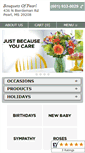 Mobile Screenshot of bouquetsofpearl.com